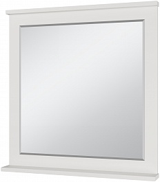 Misty Зеркало для ванной Марта 80 белое глянцевое – фотография-2